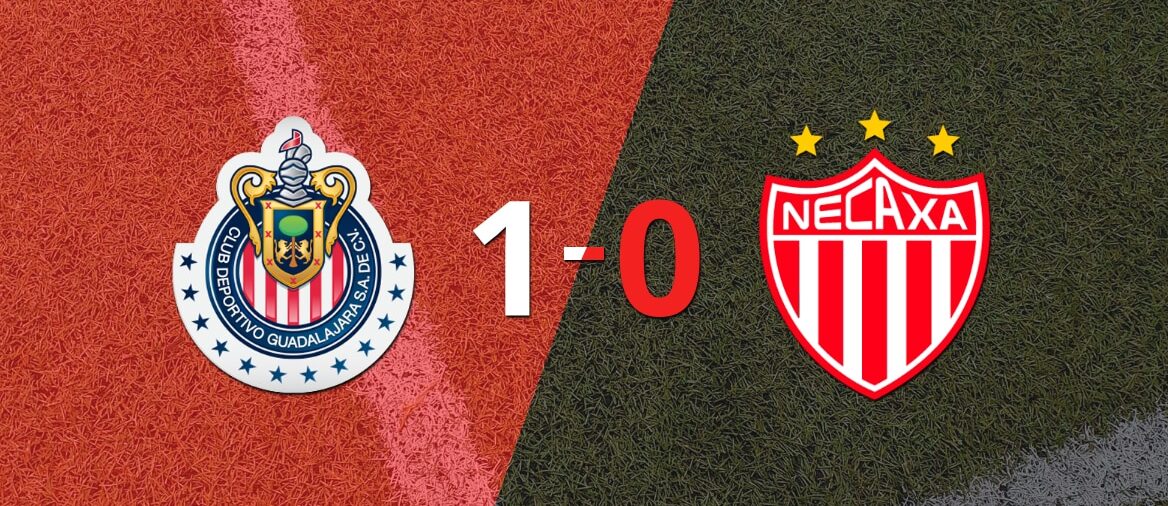 En su casa Chivas derrotó a Necaxa 1 a 0