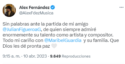 (Twitter/@AlexFdezMusica)