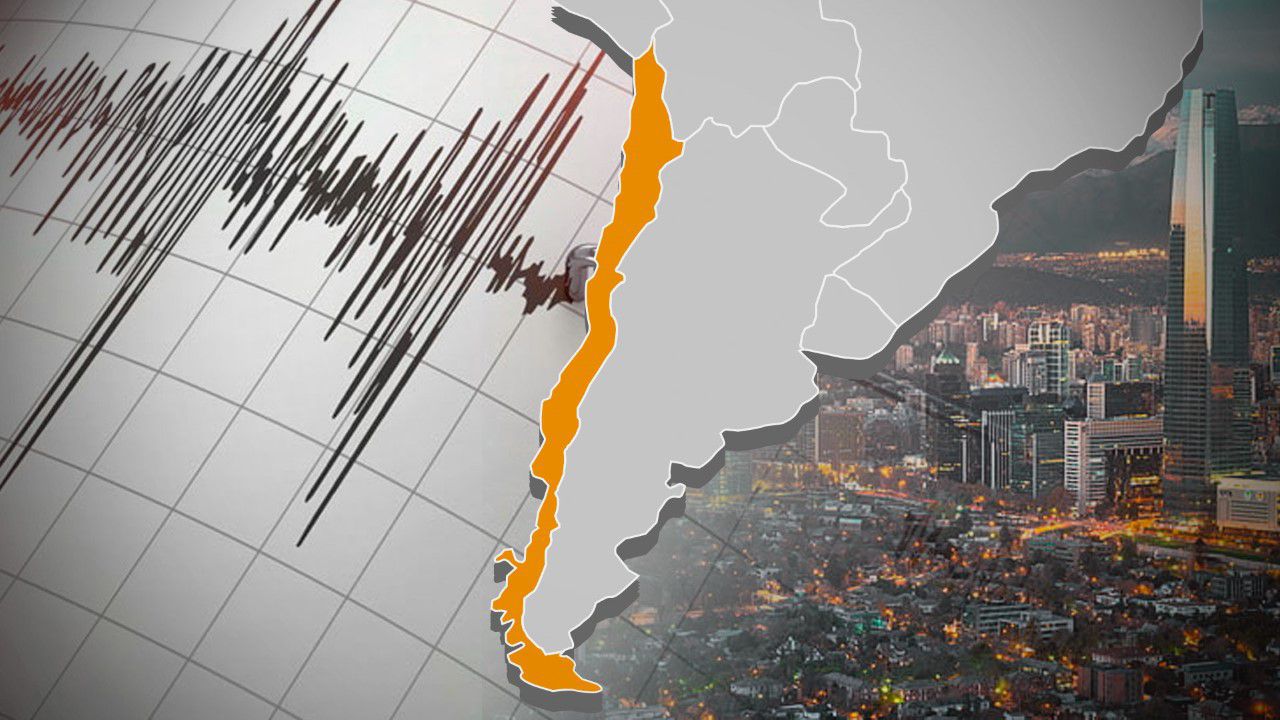 El sismo se registró en la ciudad de Cauquenes (Infobae)