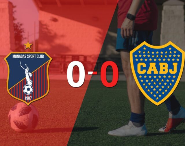 Monagas y Boca Juniors igualaron sin goles en el marcador