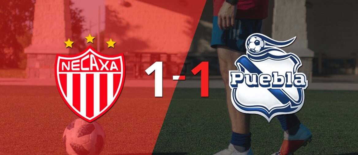 Necaxa y Puebla igualaron 1 a 1