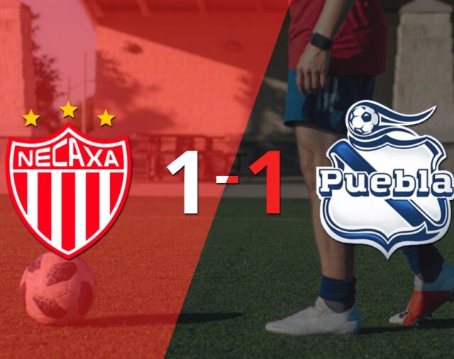 Necaxa y Puebla igualaron 1 a 1