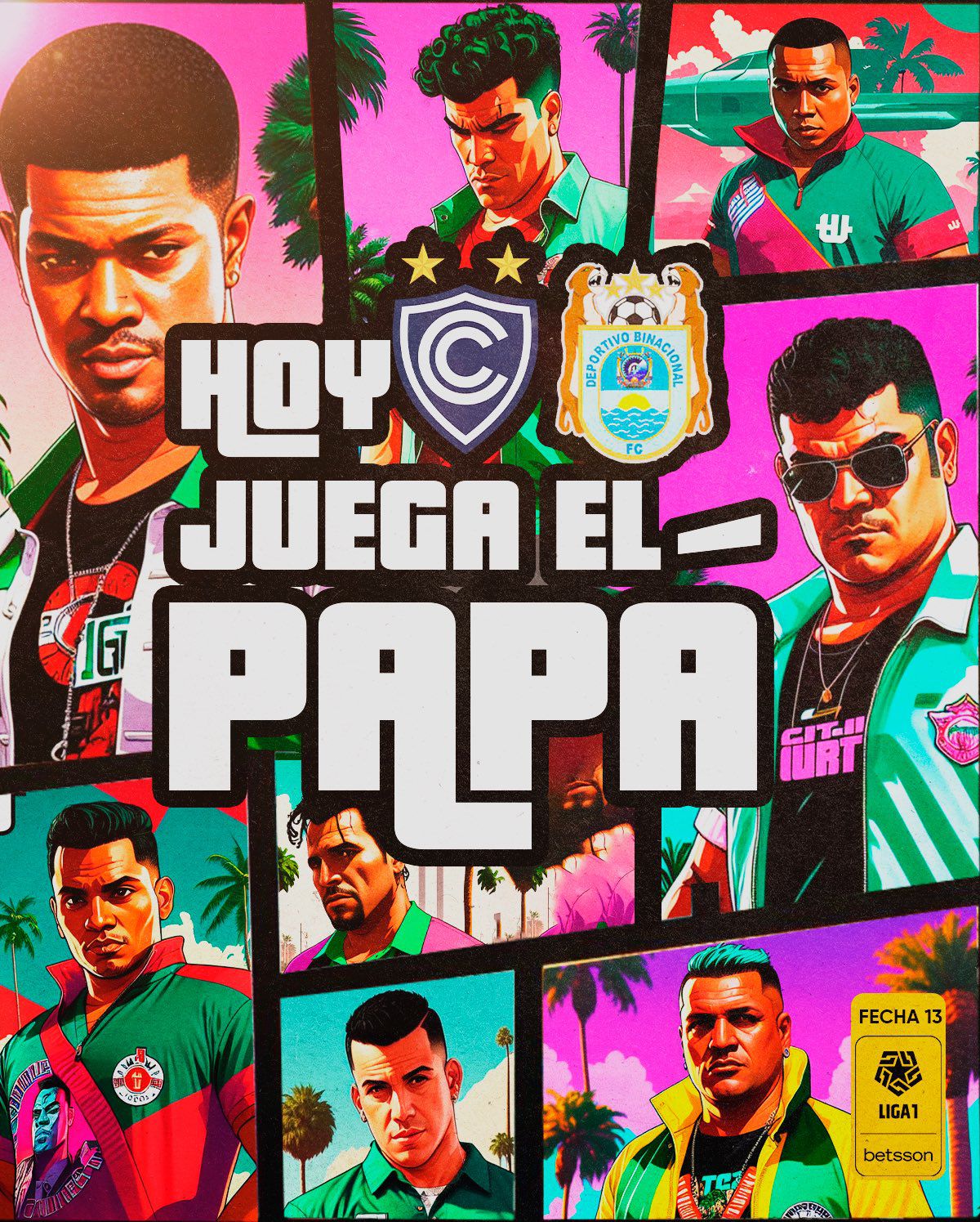 Cienciano vs Binacional: "Hoy juega el papá", citó la publicación del equipo del Cusco.