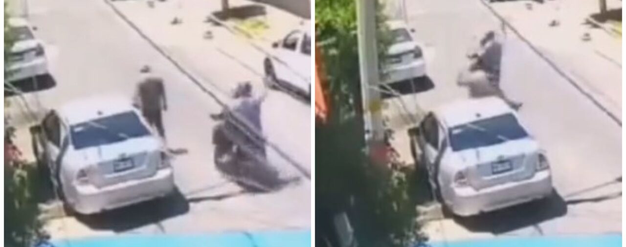 Violencia irracional: denunciaron que en Neza sujetos en moto dan tubazos a transeúntes