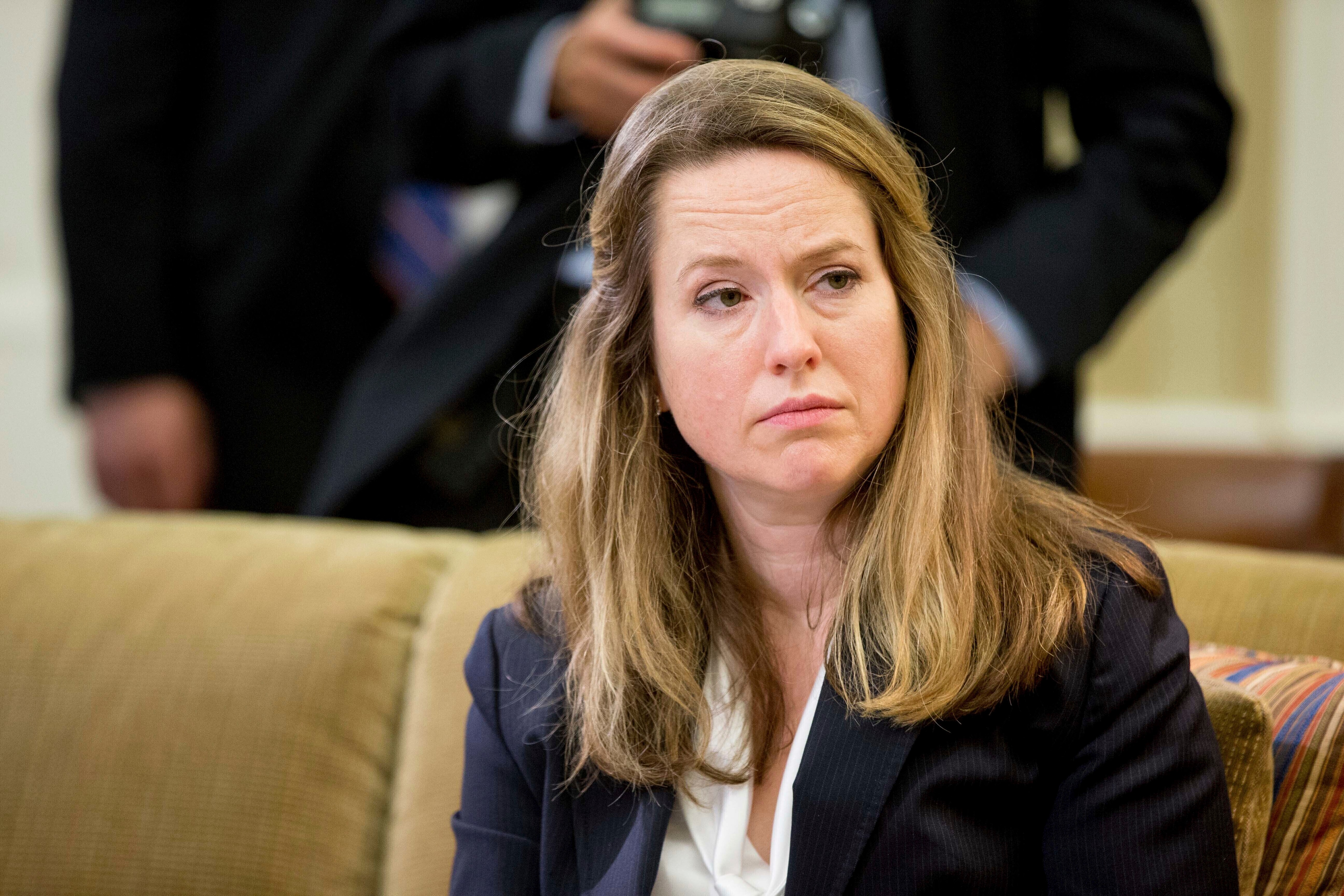 La entonces subasesora de seguridad nacional Amy Pope en un evento en la Casa Blanca en Washington, el 20 de mayo de 2016.. (Foto AP /Andrew Harnik)