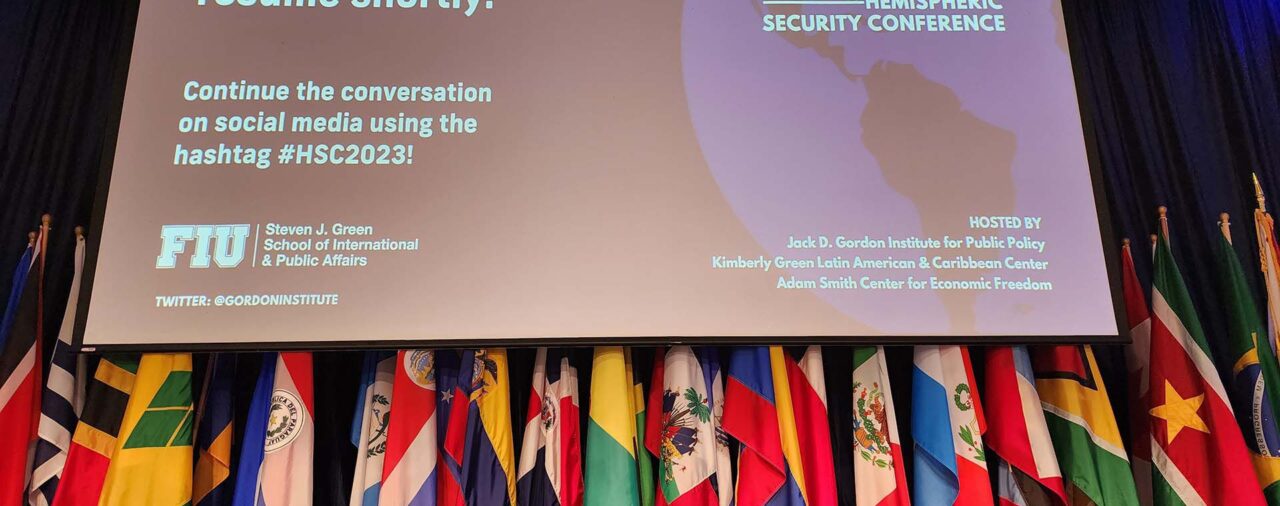 Comenzó la Conferencia de Seguridad Hemisférica de FIU: armas, migrantes, comercio e influencia china