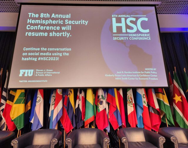 Comenzó la Conferencia de Seguridad Hemisférica de FIU: armas, migrantes, comercio e influencia china