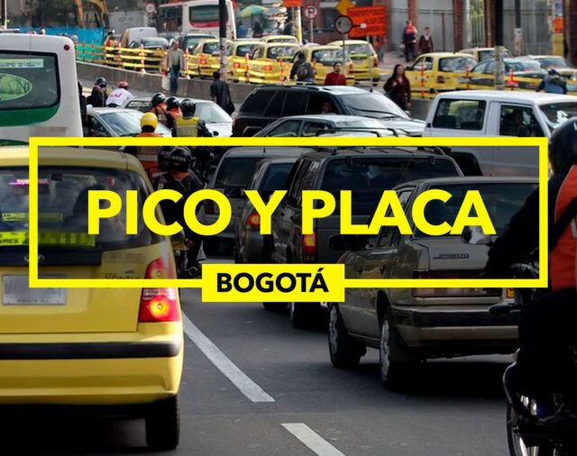 Este es el Pico y Placa en Bogotá para este lunes 29 de mayo