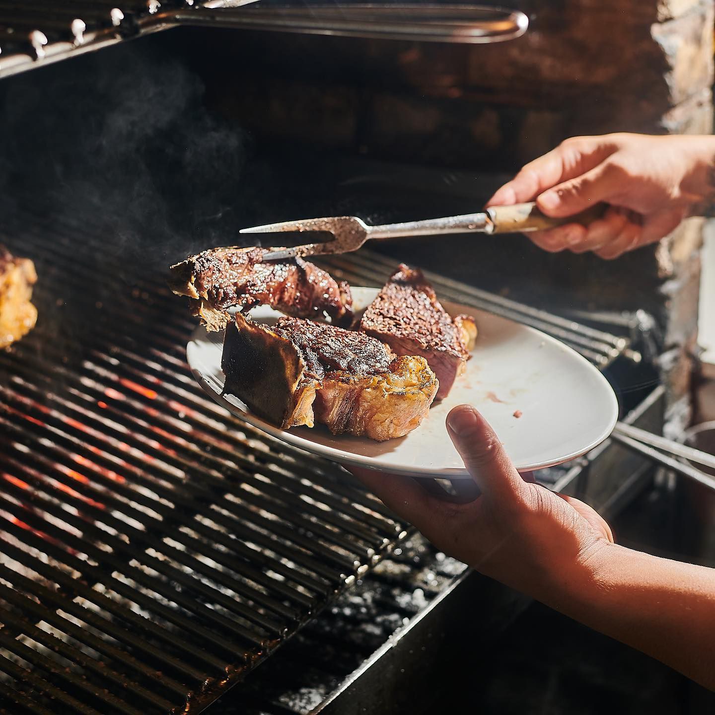 Chuleta a la parrilla de Casa Julián de Tolosa
