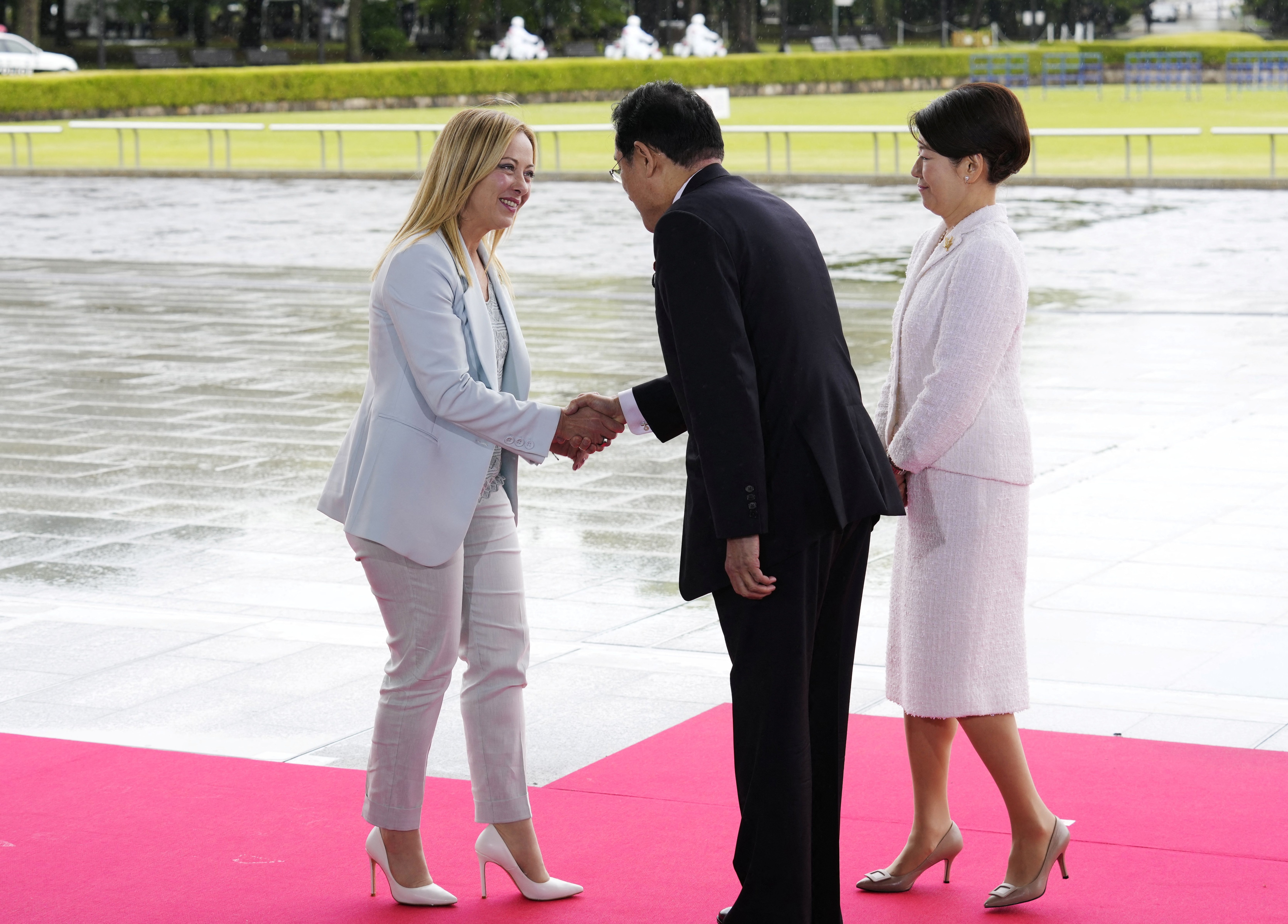 Primera ministra de Italia, Giorgia Meloni. (REUTERS)
