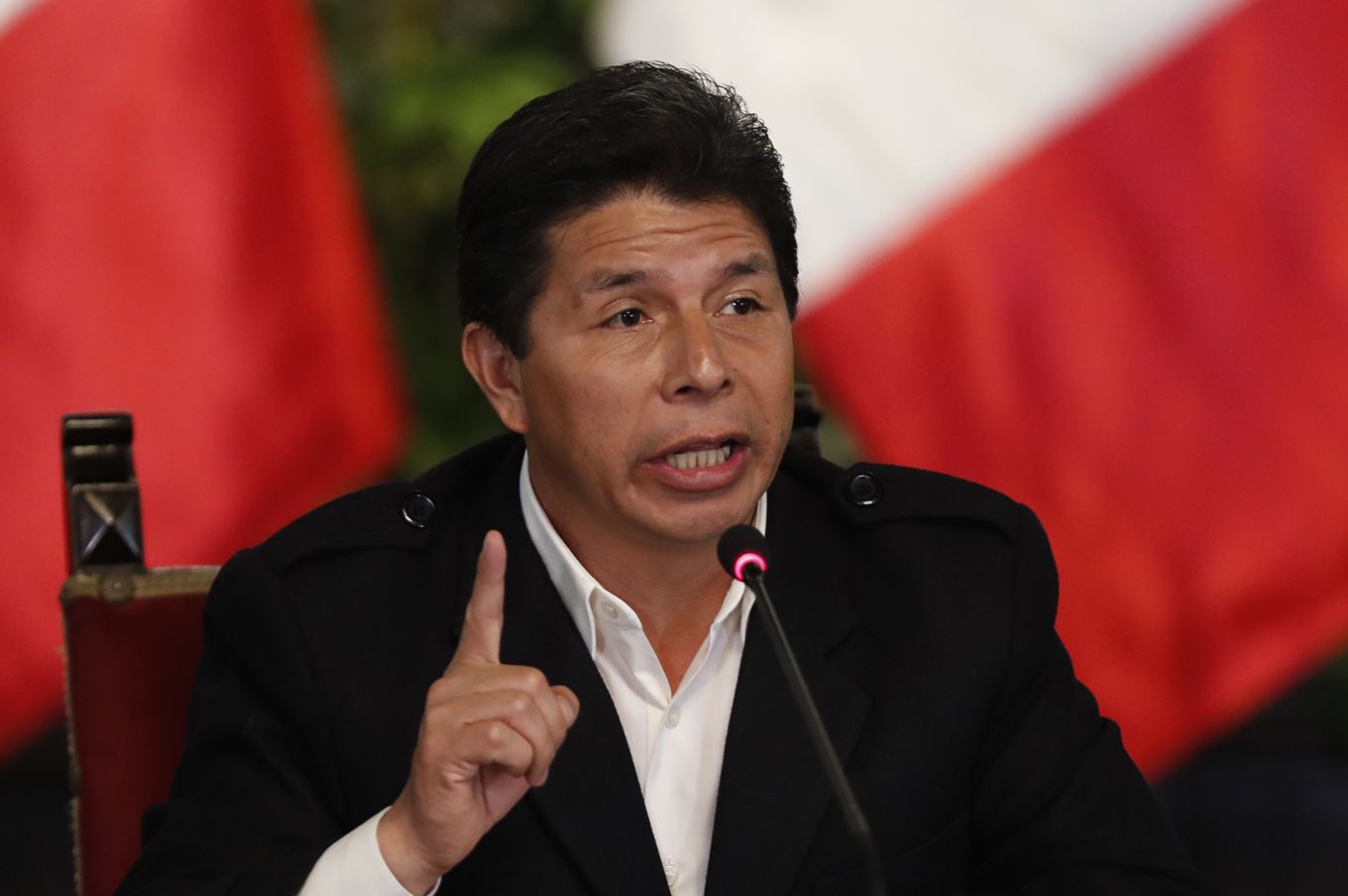 Pedro Castillo seguirá cumpliendo prisión preventiva por el presunto delito de rebelión.