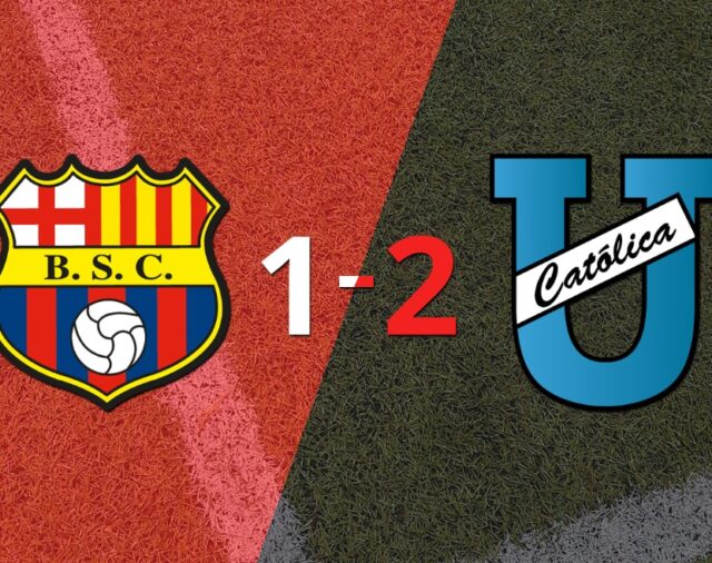 Ajustada victoria por 2 a 1 de U. Católica (E)