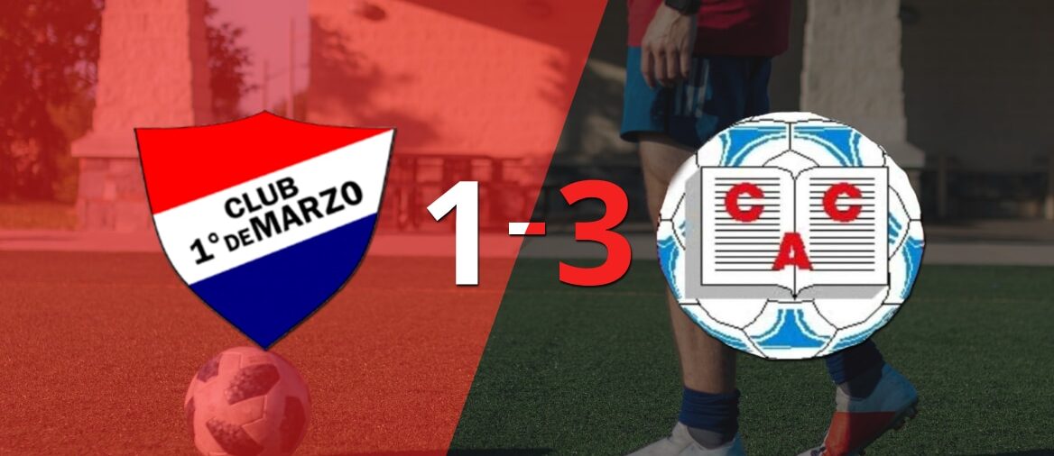 Atl. Colegiales (P) pasó a Tercera Fase con una victoria ante 1 de Marzo SM (FDO)