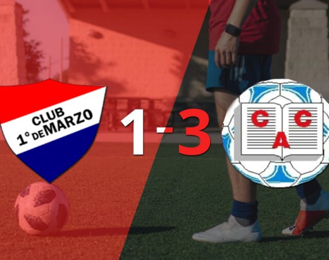 Atl. Colegiales (P) pasó a Tercera Fase con una victoria ante 1 de Marzo SM (FDO)