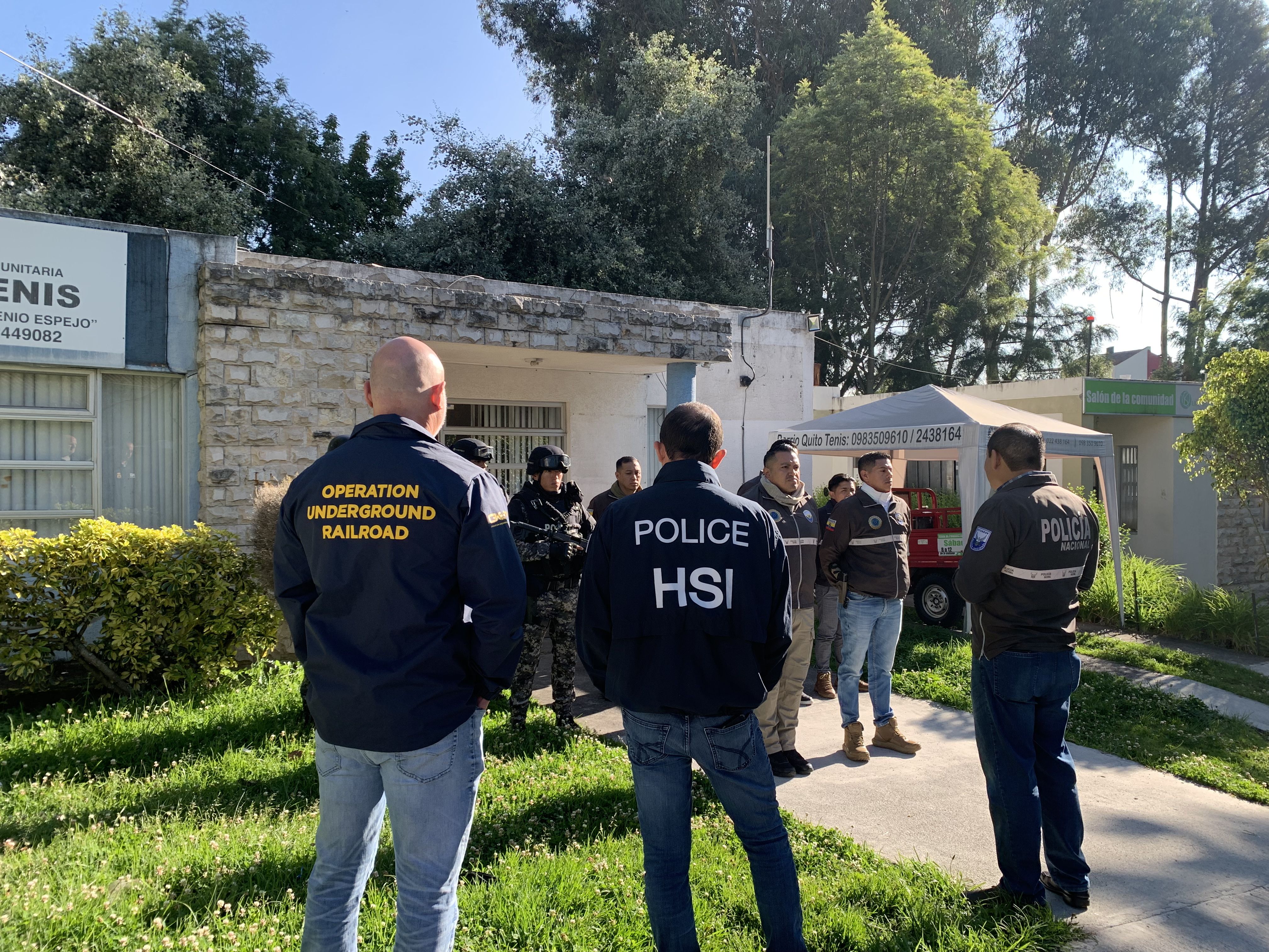 El operativo de rescate y detención involucró a agentes especializados de Ecuador y Estados Unidos.