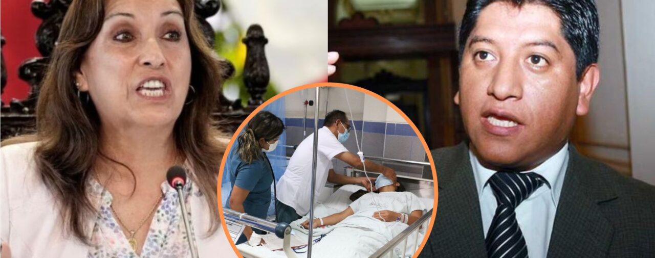 Dina Boluarte es negligente en su manejo para combatir el dengue, asegura el defensor del pueblo