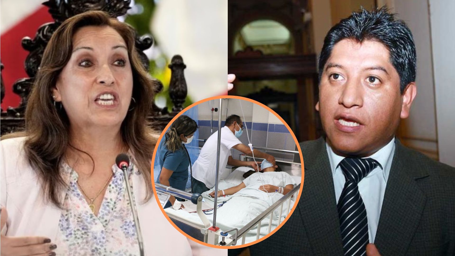 Dengue en Perú: Dina Boluarte y Josué Gutiérrez