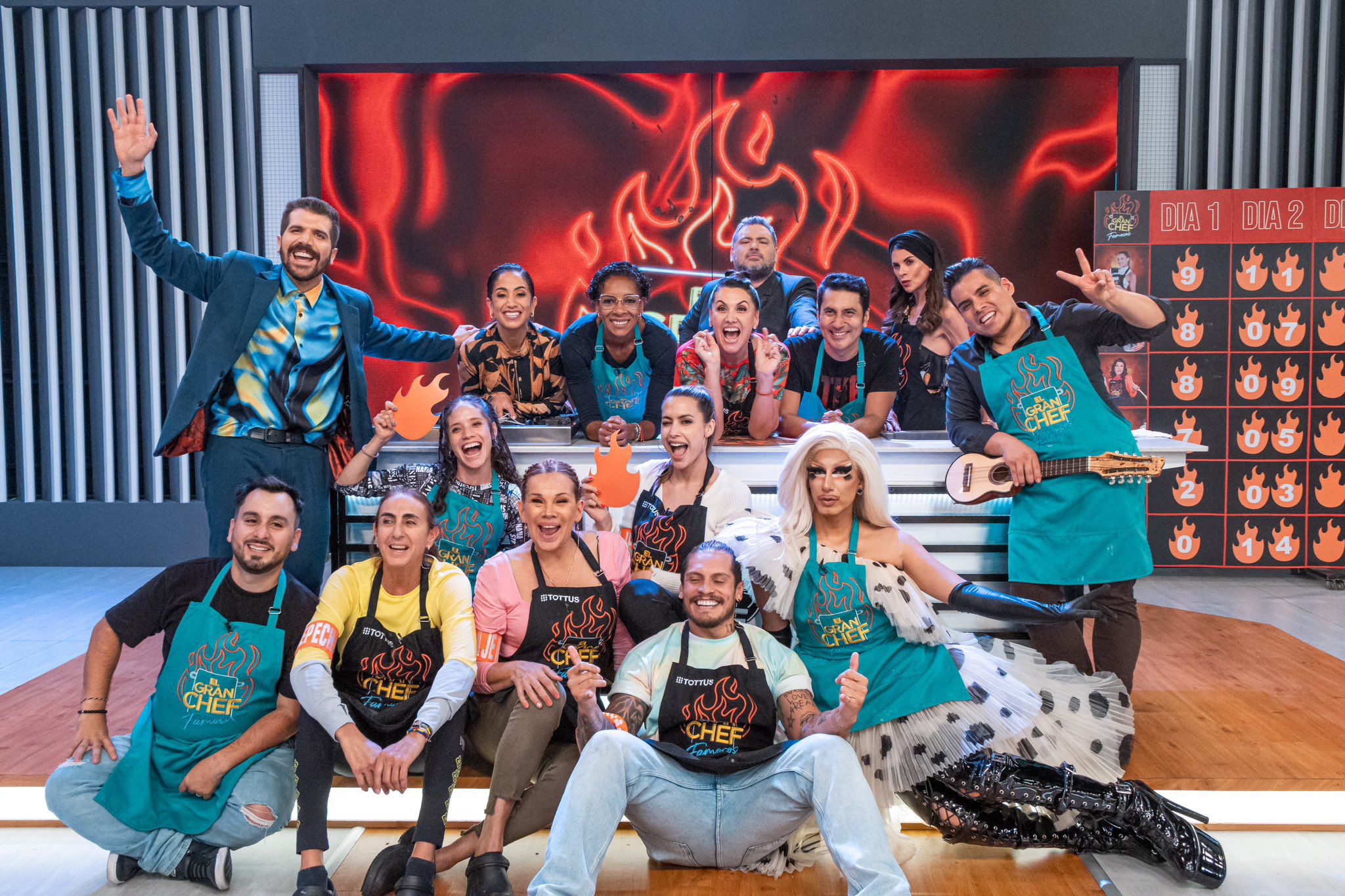 El Gran Chef Famosos, reality de Latina que se emite de lunes a viernes a las 8:30 p.m.