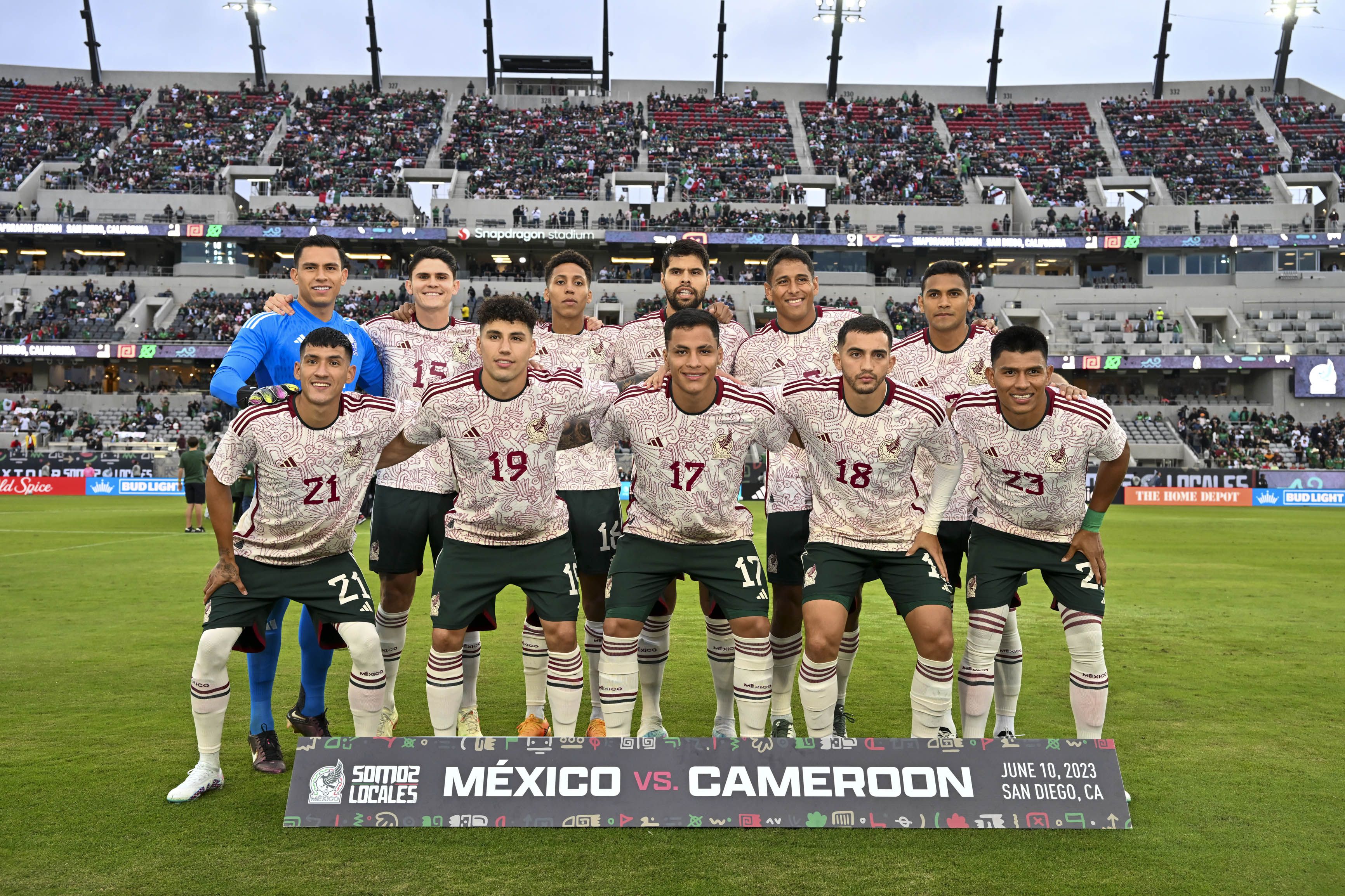 México vs Camerún