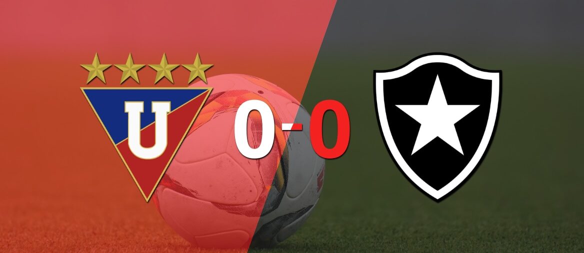 Sin goles, Liga de Quito y Botafogo igualaron el partido