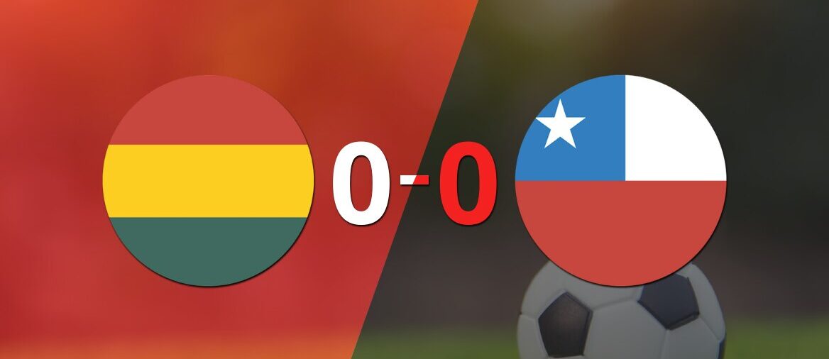 Sin muchas emociones, Bolivia y Chile empataron 0-0