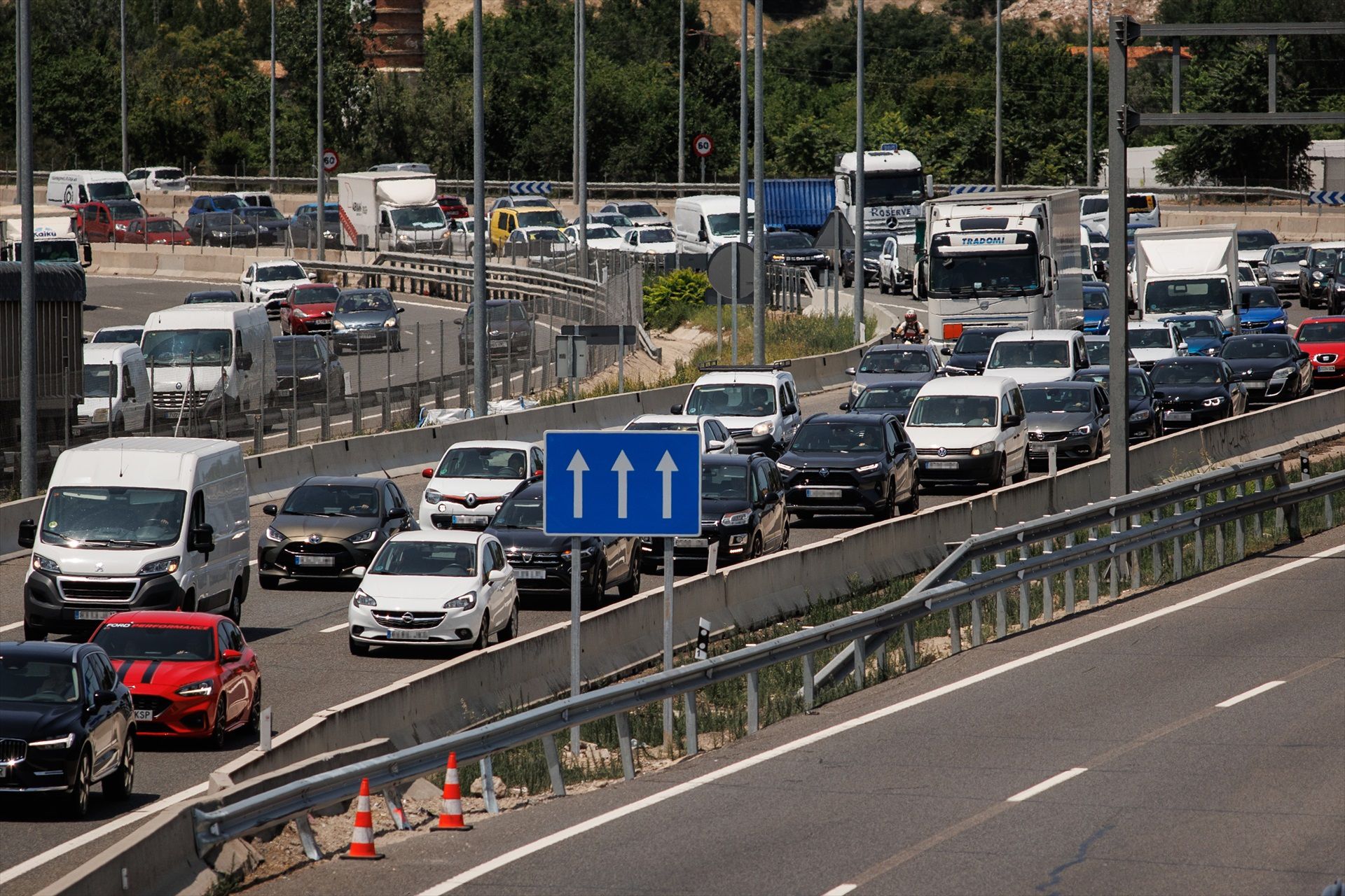 Los peajes llegarán a las autovías españolas en 2024. (Alejandro Martínez Vélez / EUROPA PRESS)