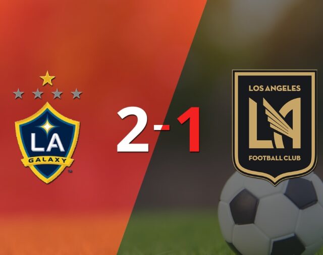 El Tráfico fue para LA Galaxy: venció 2-1 a Los Angeles FC