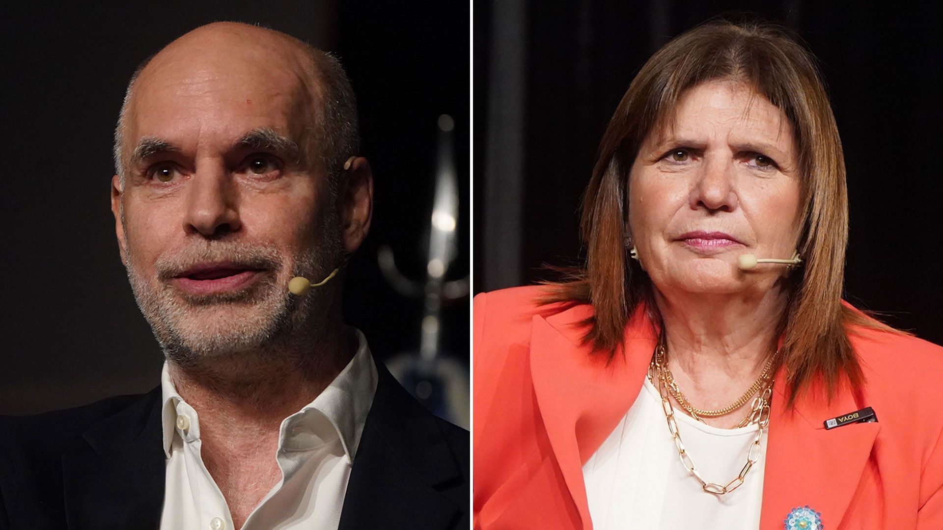 LARRETA Y BULLRICH EN LA RURAL