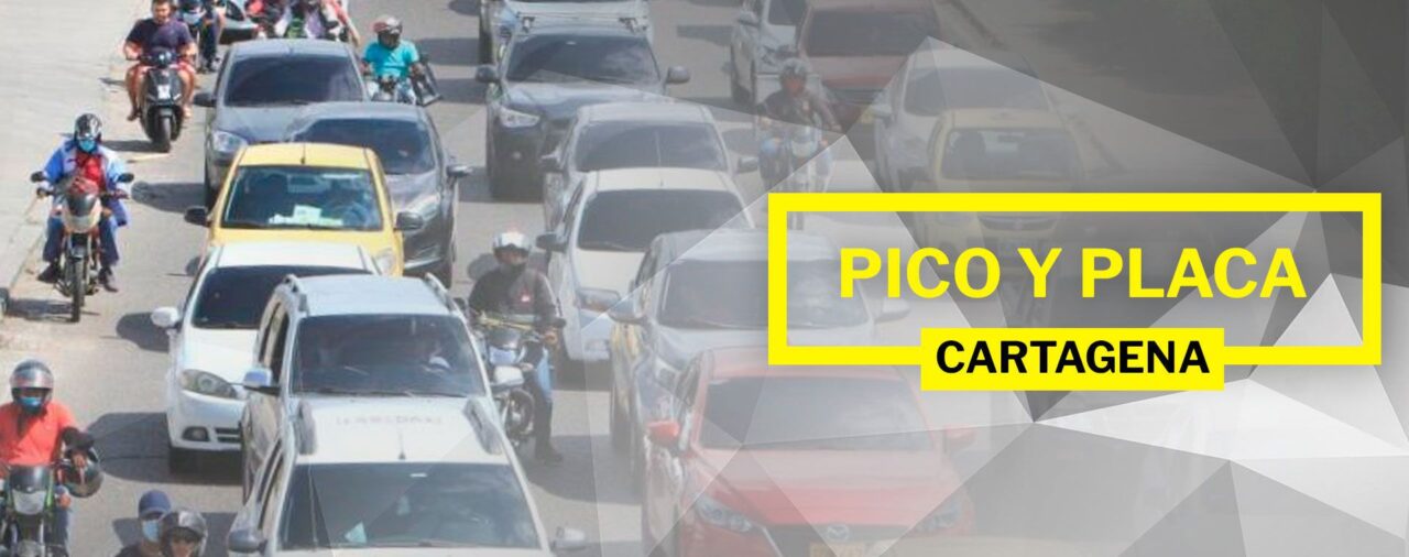 Pico y Placa hoy: qué carros no circulan en Cartagena este lunes 31 de julio