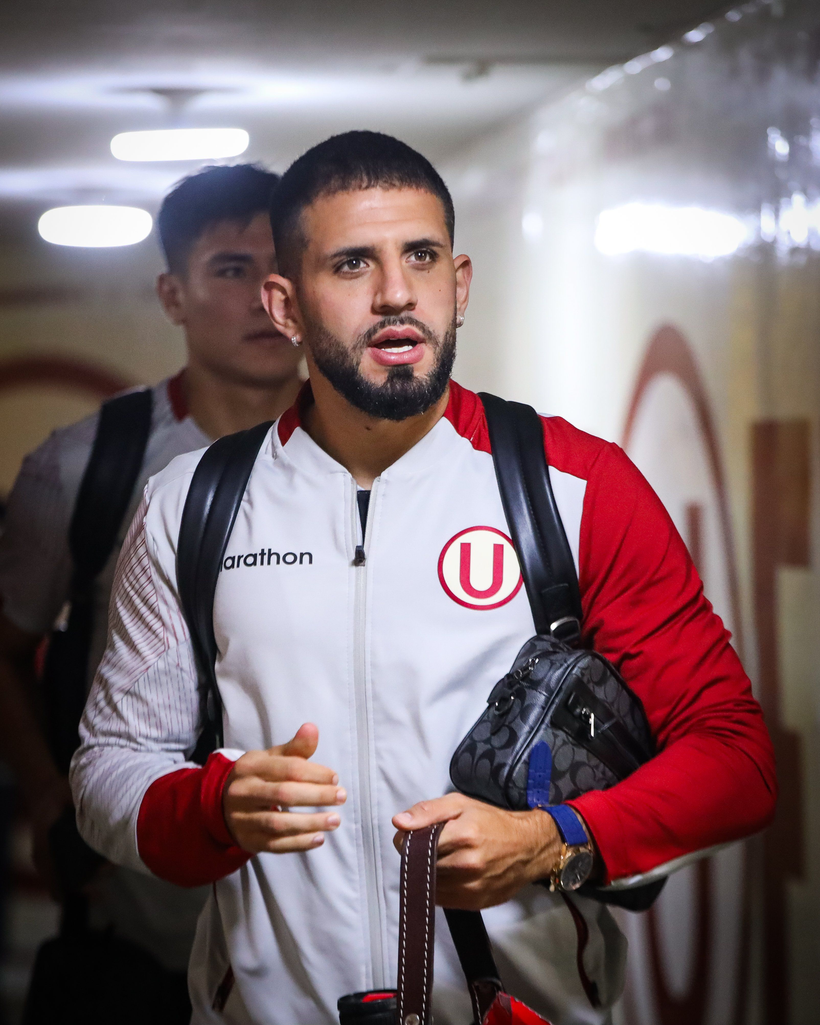 Universitario vs Unión Comercio: Rodrigo Ureña arriba al estadio para el duelo por Liga 1