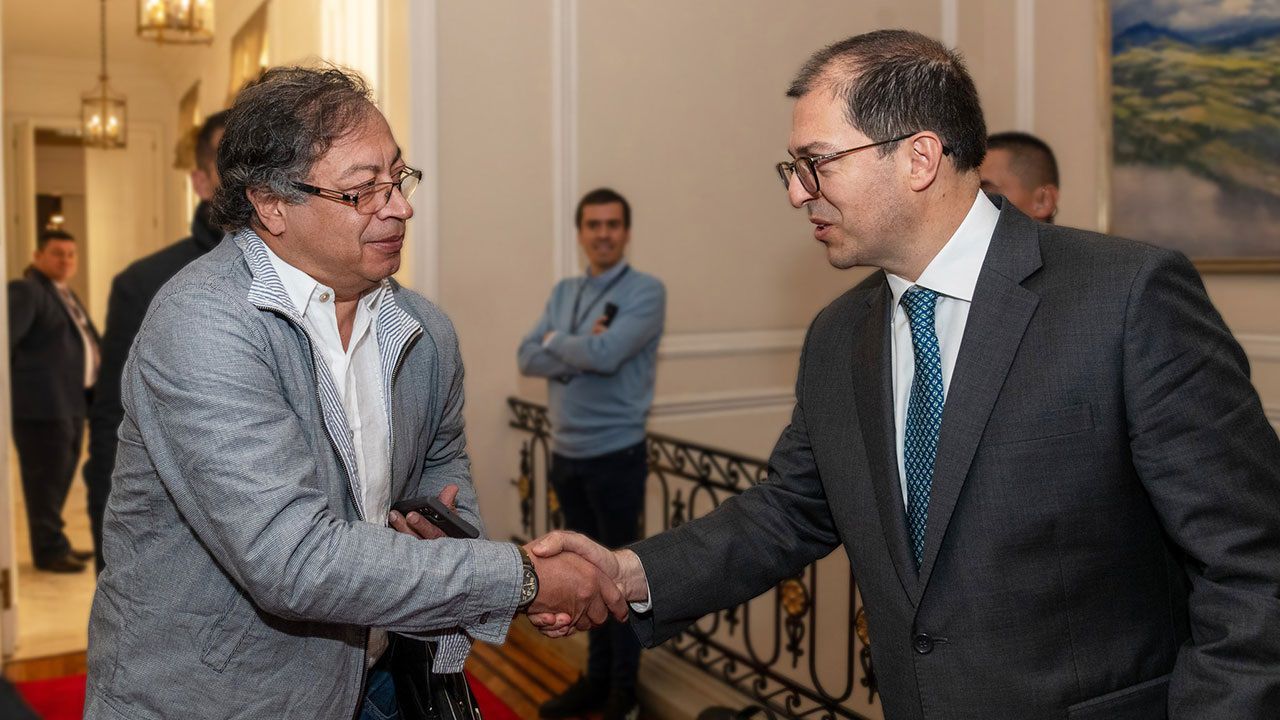 La disputa entre Petro y Barbosa continúa. Foto: PRESIDENCIA DE COLOMBIA 