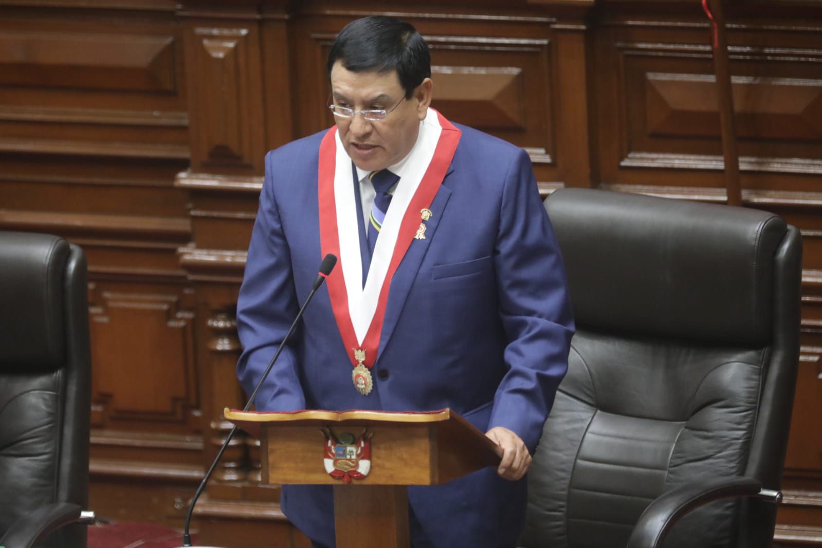 Alejandro Soto afronta diversos cuestionamientos desde que asumió la presidencia del Congreso. 