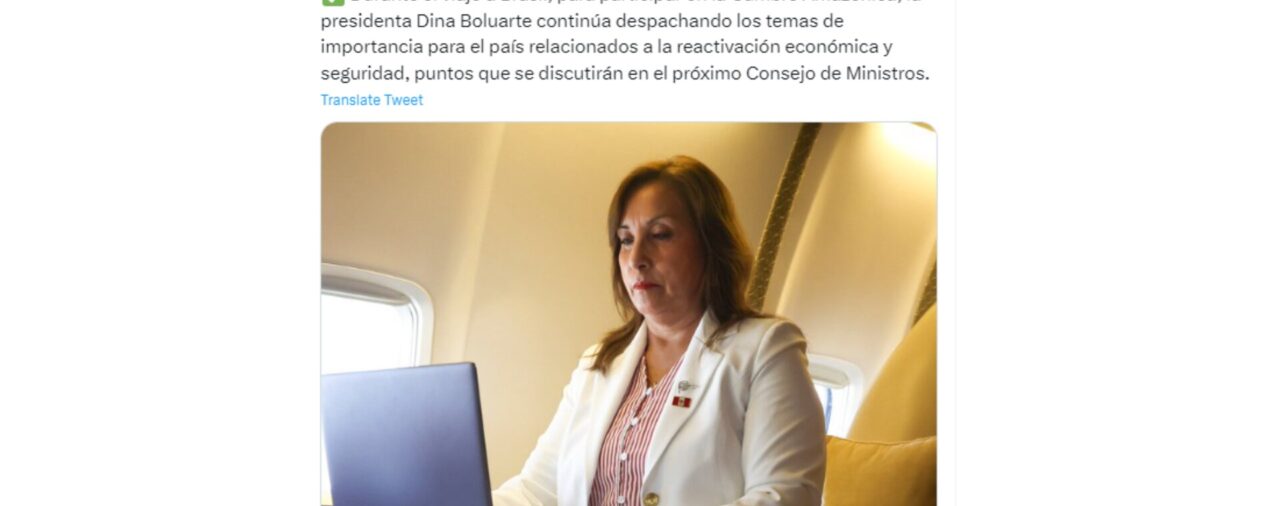 EN VIVO: Dina Boluarte cumple su primer viaje internacional en Brasil