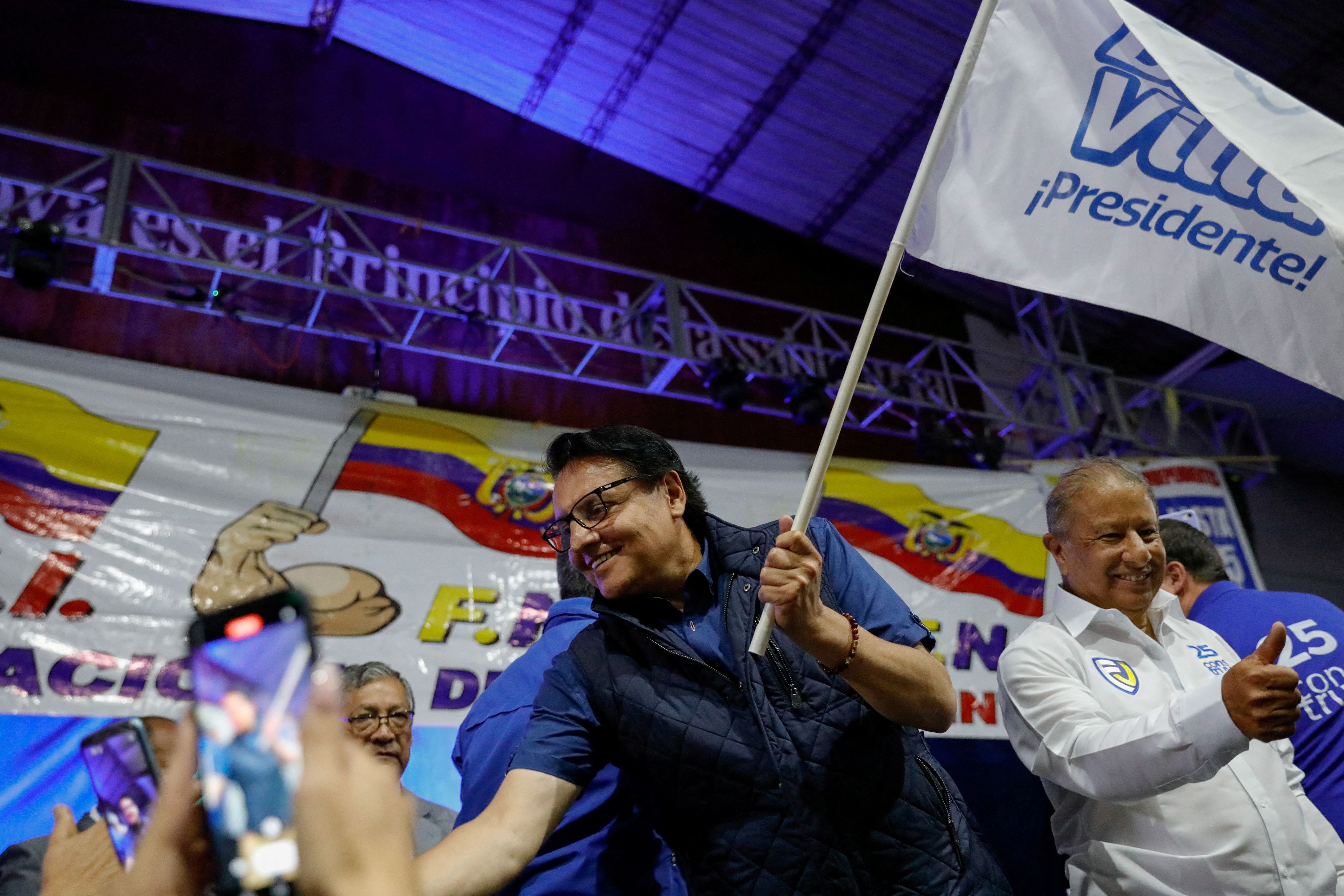 Fernando Villavicencio visitó Colombia en 2022. REUTERS/Karen Toro/File Photo