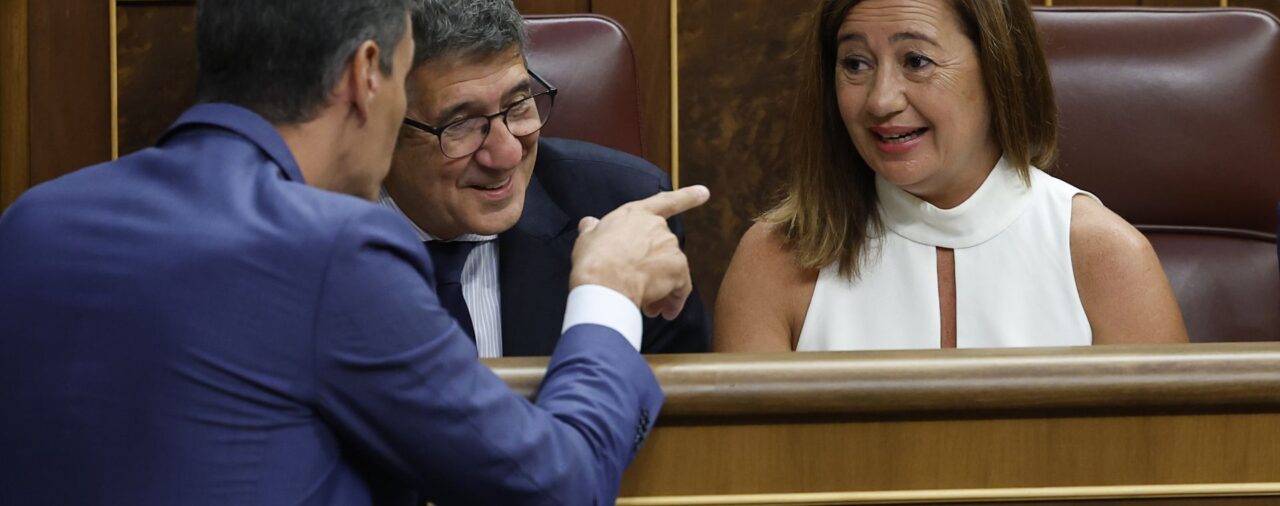 Francina Armengol, nueva presidenta del Congreso por mayoría absoluta tras el acuerdo del PSOE con Junts y ERC