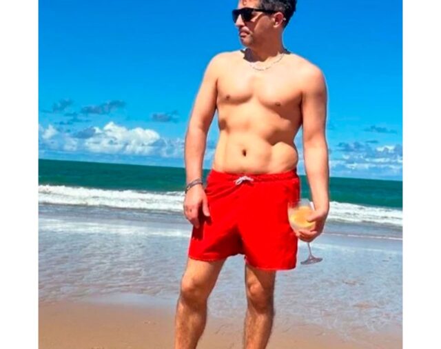Las fotos de las vacaciones de Ángel de Brito en Brasil: qué amiga famosa lo acompaña