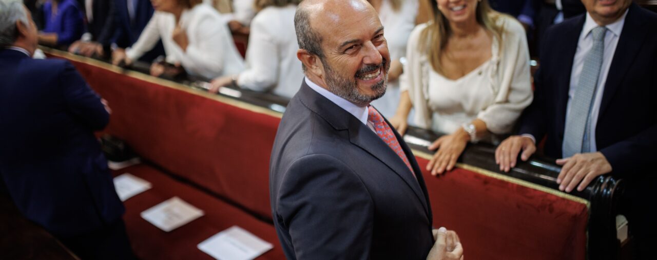 Pedro Rollán, elegido nuevo presidente del Senado con mayoría absoluta del PP