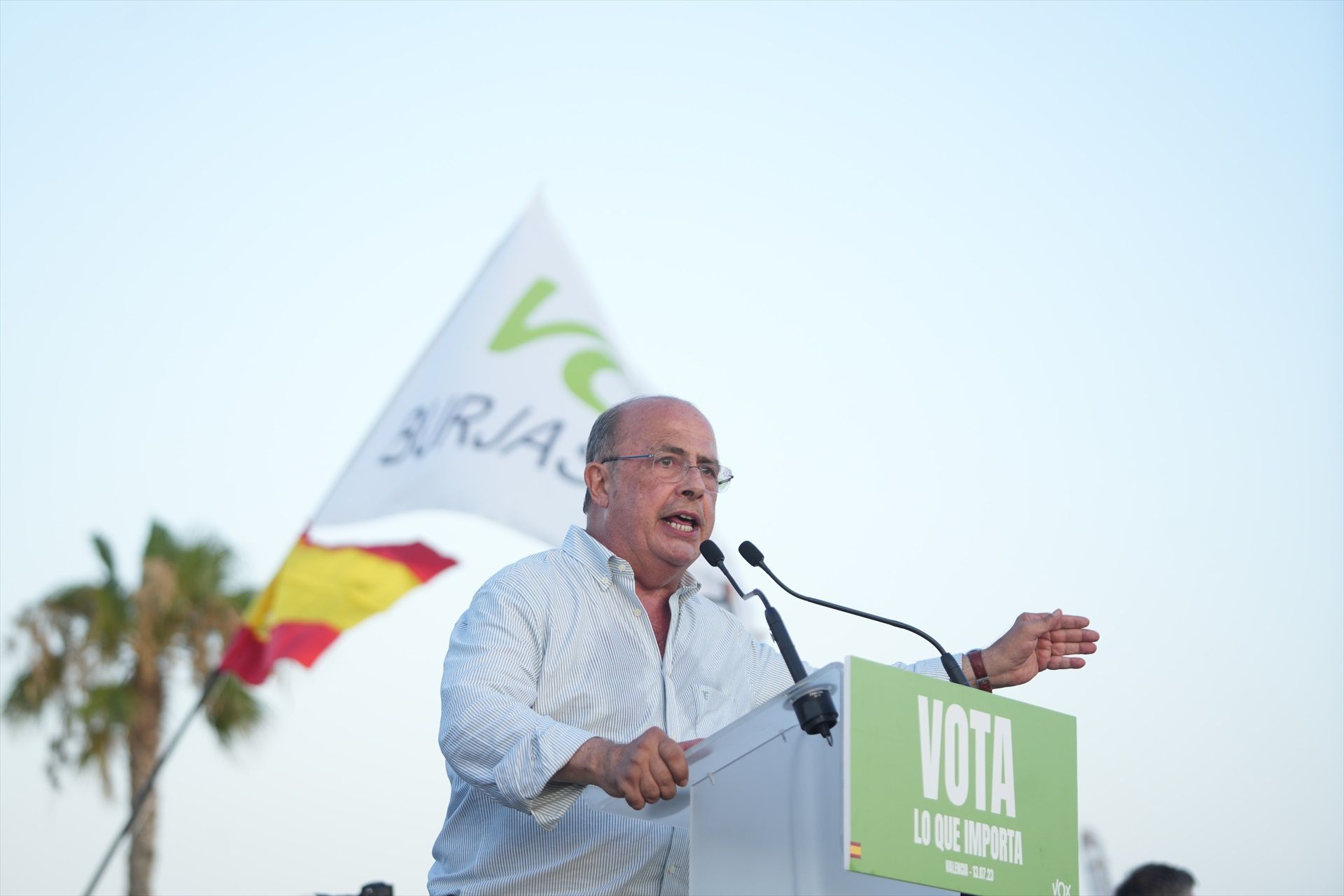 Ignacio Gil Lázaro, interviene durante un acto público. Foto de archivo. (Jorge Gil / Europa Press)