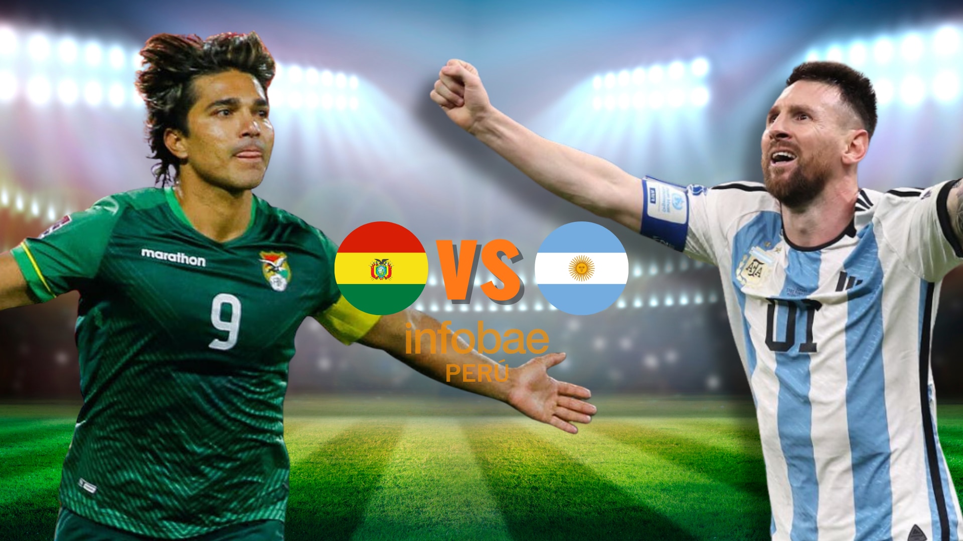 Argentina vs Bolivia por fecha 2 de Eliminatorias 2026.