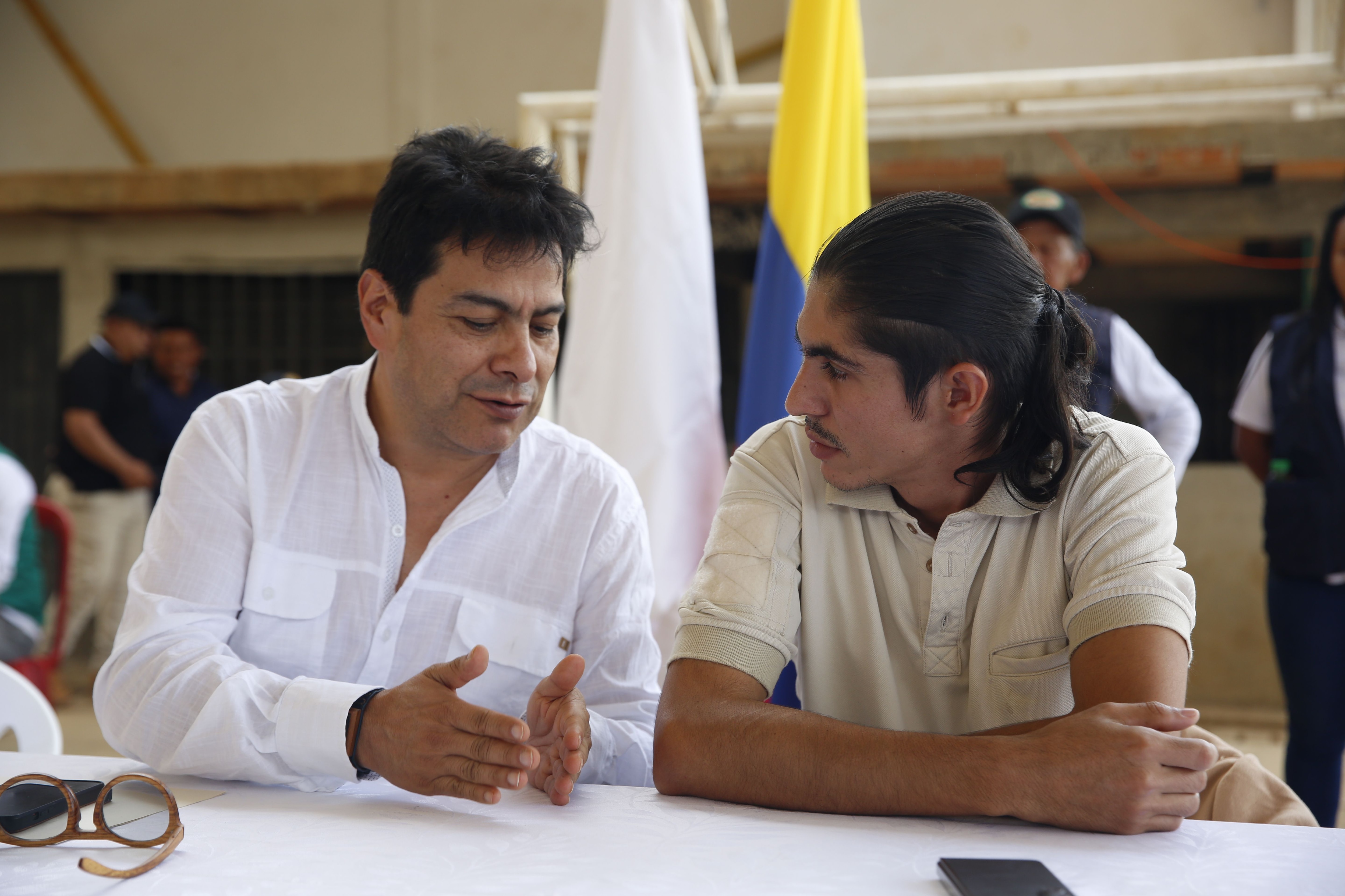 El Gobierno de Colombia y la disidencia de las FARC instalarán mesa de diálogos desde el 8 de octubre - crédito Ernesto Guzmán/EFE