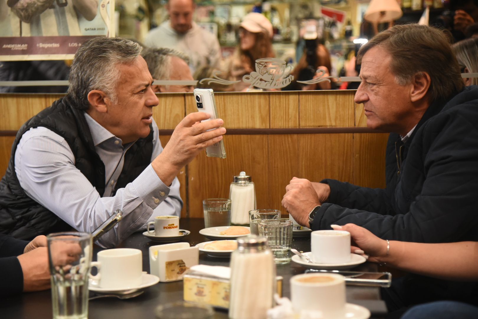 Alfredo Cornejo y Rodolfo Suárez