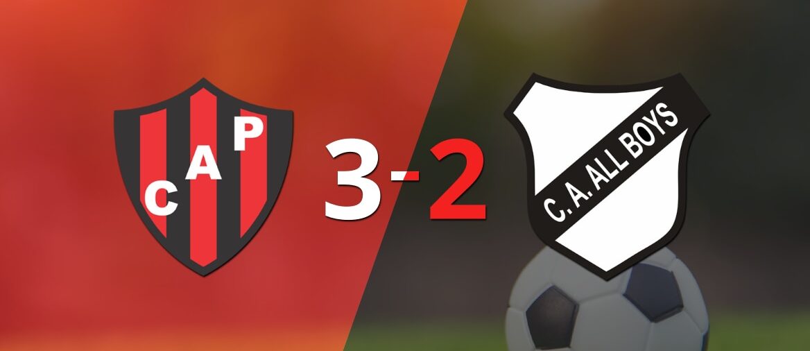 Emocionante partido termina con victoria de Patronato 3-2 ante All Boys