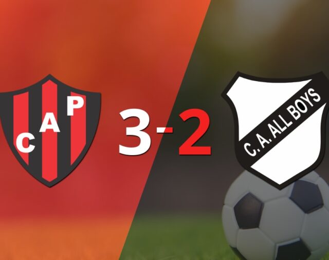 Emocionante partido termina con victoria de Patronato 3-2 ante All Boys