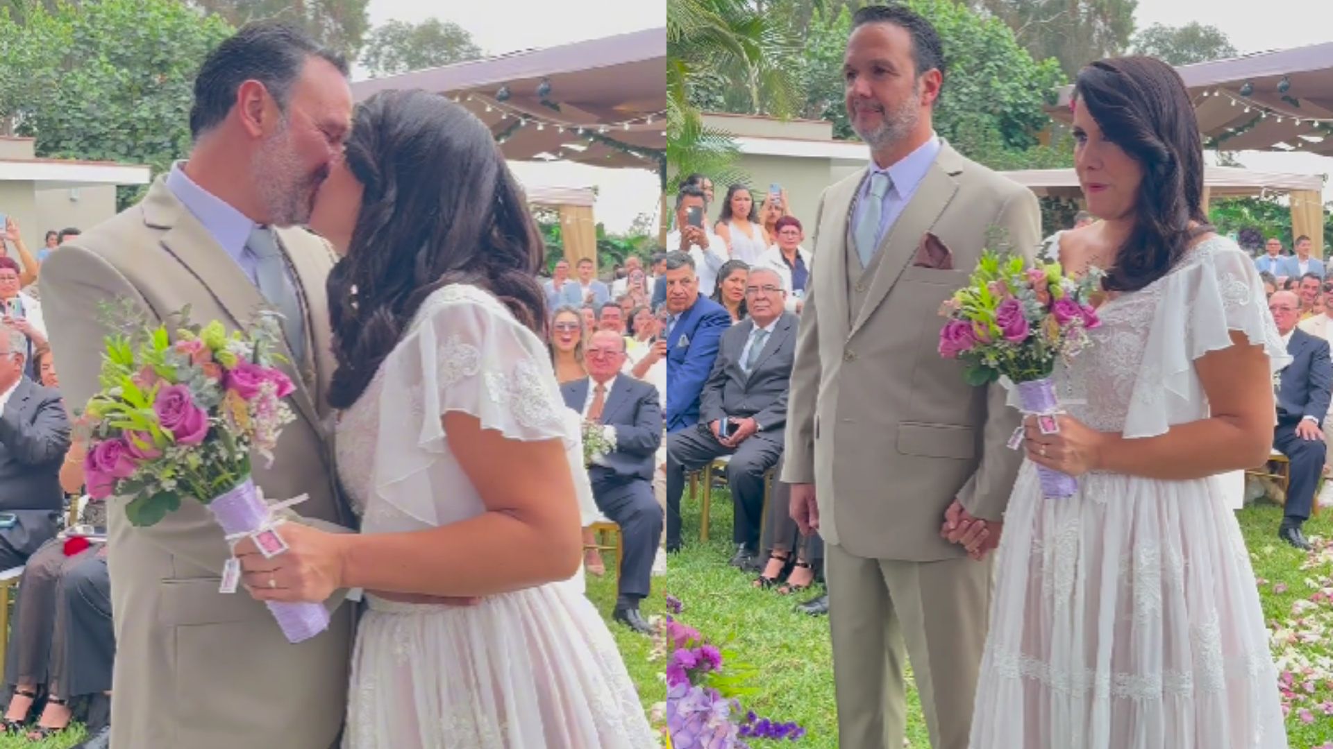 Patricia Portocarrero y Fabrizio Lava se casaron el sábado 23 de septiembre. IG Patricia Portocarrero.