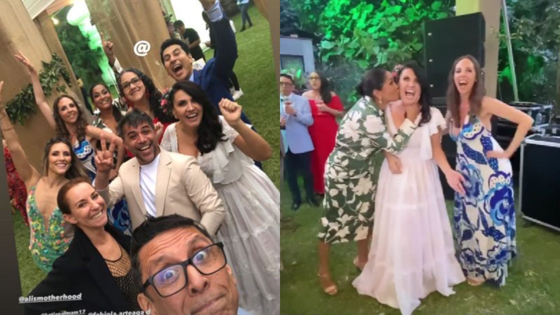 Figuras de TV estuvieron en la boda de Patricia Portocarrero y Fabrizio Lava. IG Patricia Portocarrero.