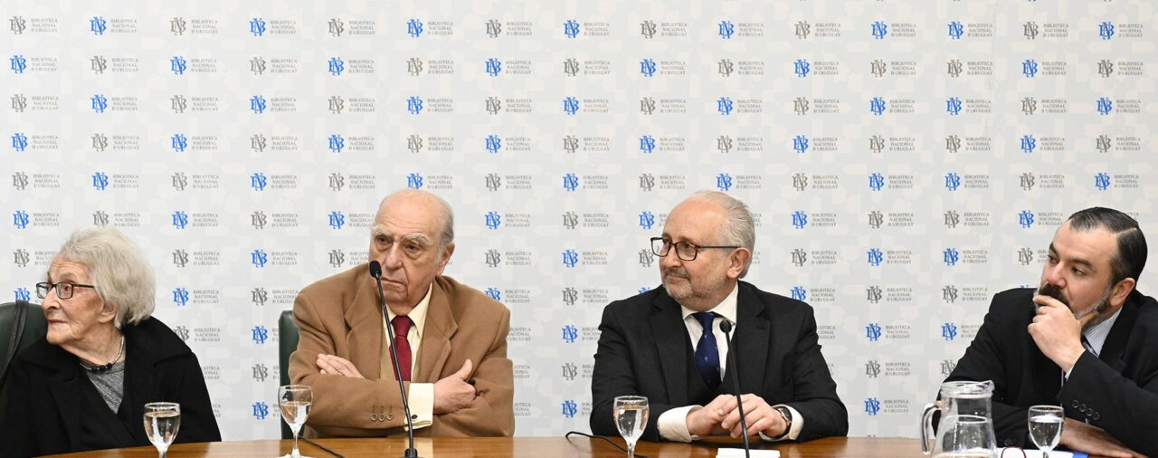 Incidentes en un homenaje en Uruguay delante del ex presidente Julio María Sanguinetti