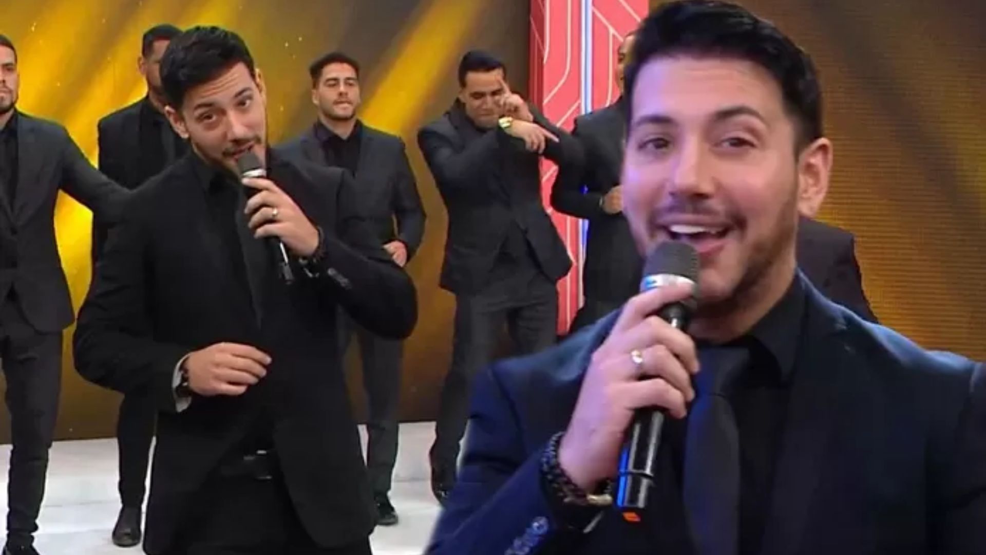 Jean Paul Santa María debutó en Gran Orquesta Internacional. (América TV)