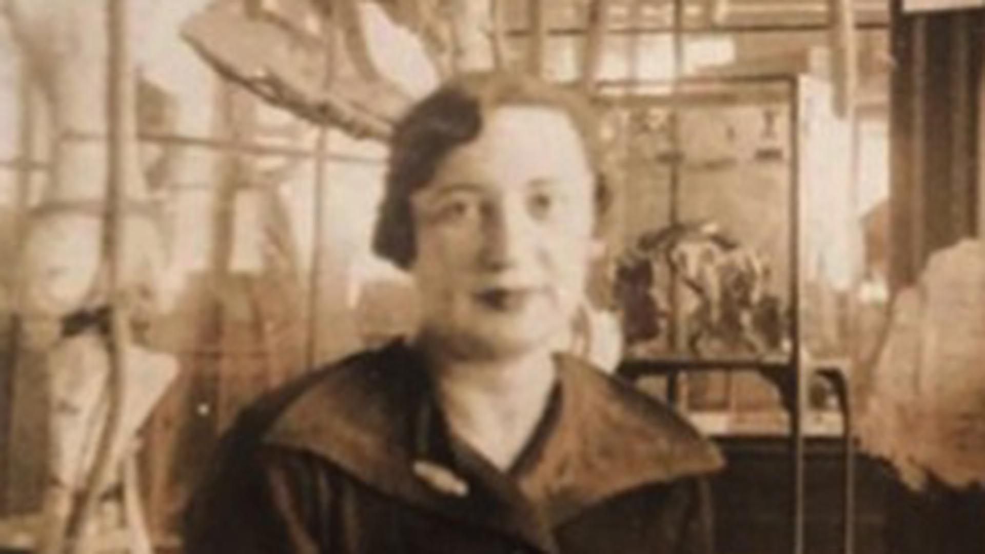 Paleontóloga Mathilde Dolgopol de Sáez