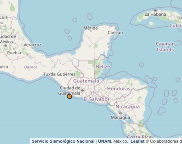 Temblor hoy en México: SSN registra sismo de 4.0 grados en Chiapas