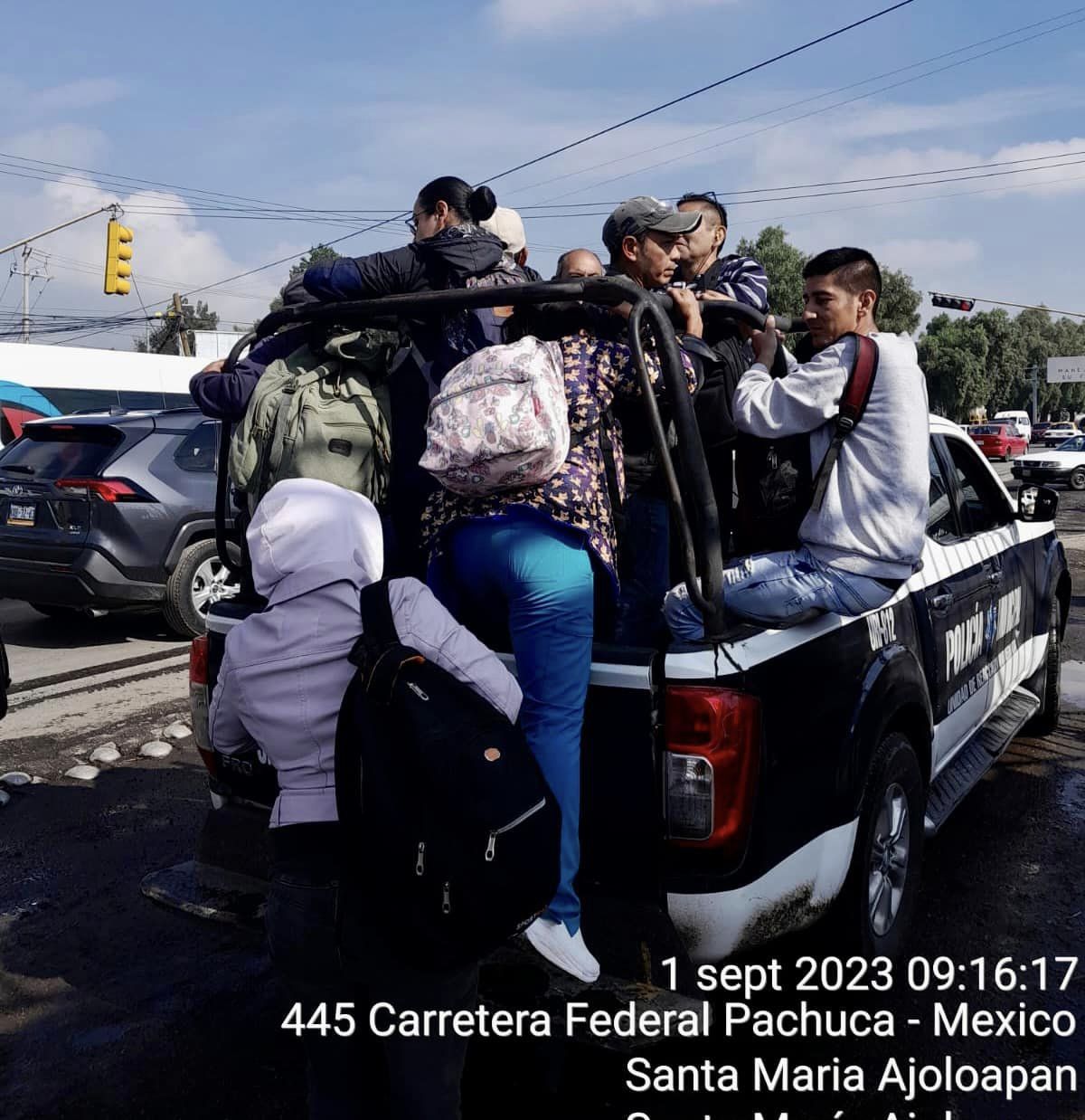 La alcaldesa Mariela Gutiérrez reaccionó a bloqueo.